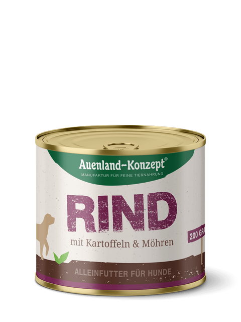 Nassfutter Hund Rind Kartoffeln alex-manufaktur