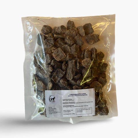 alex-manufaktur trainingswürfel lamm – leckerer hundesnack für training & belohnung