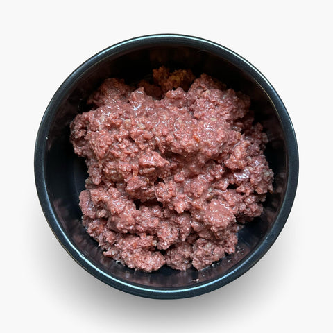 BARF Rinder-Menü mit Fenchel & Karotten – 70% Schweizer Fleisch alex-manufaktur