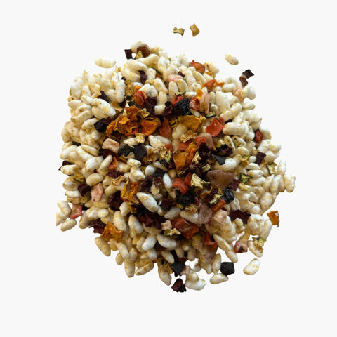 Futterzusätze & Vitamine Puffreis mit Gemüse+Obst alex-manufaktur